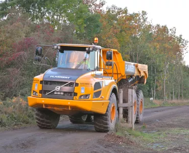 Volvo A25F articulated dumptruck