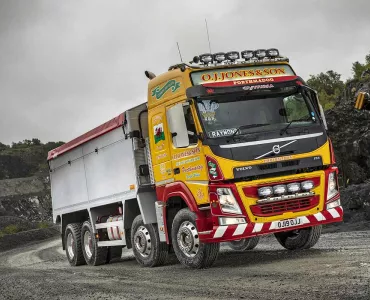 Volvo FM tipper truck