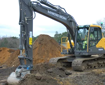 Volvo excavator