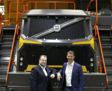 Official launch of Volvo rigid haulers