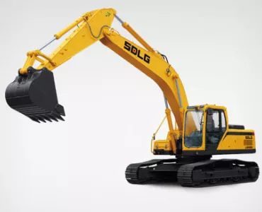 SDLG-branded crawler excavator