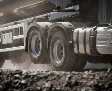 Volvo's Tandem Axle Lift