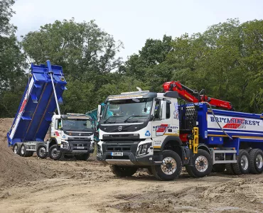 Volvo trucks for Britaniacrest Recycling