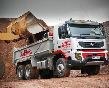 Volvo FMX six-wheel tipper