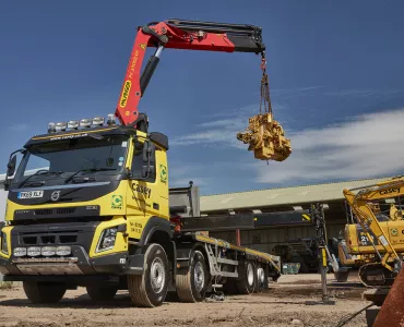 Volvo FMX 8x2 rigid truck