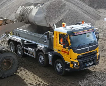 Volvo FMX tipper truck