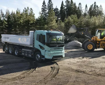 Volvo electric concept truck