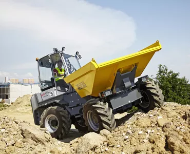 Wacker 6001 cab dumper