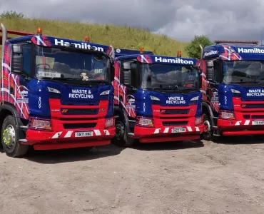 Hamilton Waste & Recycling truck fleet