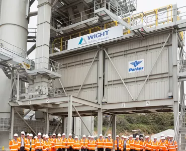 Wight Building Materials' new asphalt plant