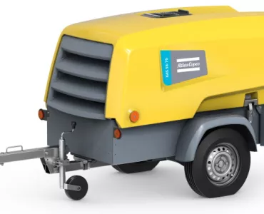 New Atlas Copco two-tool XAS 58 compressor