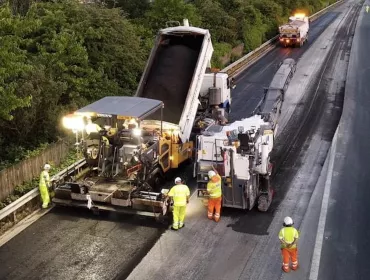 Foamix Eco has already been used as part of a trial on the M65 slip road in Lancashire in partnership with Lancashire County Council