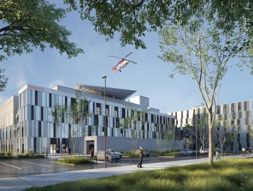 Caen University Hospital. Image: CHU de Caen Normandie