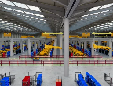 A view of JCB’s World HQ which is undergoing £100 million investment