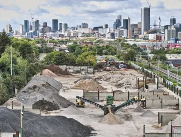 Operated by Holcim subsidiary Land Recovery, the new CDM recycling centre will have the capability to process 250,000 tonnes of waste materials annually 