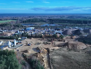 Collard Group now own and operate a 40-acre quarry in Eversley, Hampshire
