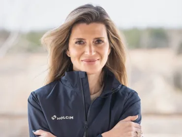 Holcim chief people and sustainability officer Carmen Diaz