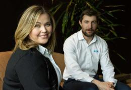 Sarah Corr and Darren Eastwood