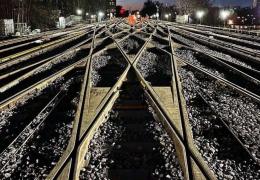 CEMEX concrete bearers at Lewisham Station