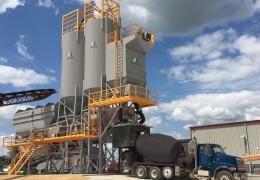Astec CON-E-CO LO-PRO Series concrete batching plant 