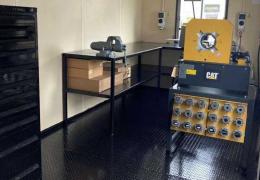 Tillicoultry Quarries' bespoke, on-site Finning hose solution facility