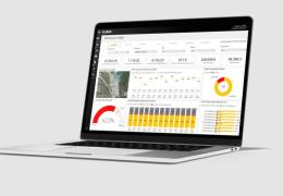 Finning CUBIQ Sustainability dashboard