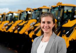 Hannah Hurdley joined JCB through the Early Careers Programme