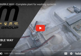 Matec - Marble Way, complete plant for washing system