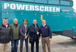 Powerscreen and IRCAT team 