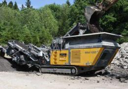 Rubble Master RM 100GO! mobile crusher