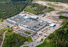 Volvo CE’s Braås site 
