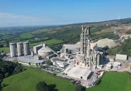 Mannok’s cement plant in Co. Cavan, Ireland