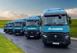 In the first phase of their Energy Valley concept, Mannok plan to use on-site generated green hydrogen to replace diesel in more than 70% of the company’s 150 heavy-goods truck fleet