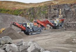 C&R Developments selected a Sandvik QJ341 mobile jaw crusher and a QH332 mobile cone crusher as their first items of crushing machinery