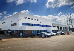 The newly refurbished and rebranded Volvo Truck and Bus Centre London South
