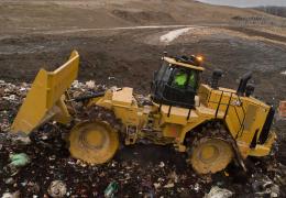 New Cat 836 landfill compactor 