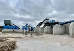 CCC Group’s new waste-washing plant in Kirkby, Merseyside