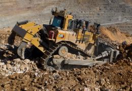 The new Cat D10 dozer