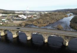 BAM, the Environment Agency and Tarmac have trialled the use of two low-carbon concretes in permanent works on the Hexham Flood Alleviation Scheme