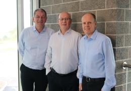 L-R: Stewart Caine, Joe Hadnum and Craig Tedford