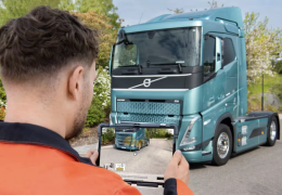 Volvo Group have launched the world’s first Augmented Reality (AR) safety app for electric trucks