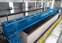 A Diefenbach overhead-beam filter press