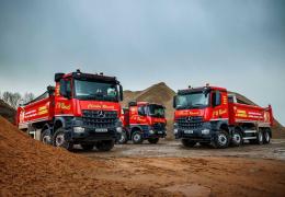 CW Russell’s latest Mercedes-Benz 8x4 Arocs 