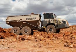 Aerolite Quarries’ Rokbak RA30 articulated hauler