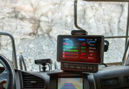 The Komatsu Operator Guidance Monitor (OGM) for rigid dumptrucks