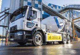 Tarmac’s new, all-electric, zero-emmisions ‘e-mixer’