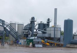 Cemex’s new asphalt plant in Birmingham