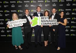 EDGE Innovate have been named as one of Ireland’s best-managed companies for the sixth year in a row