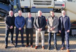 Metso officials visiting McHale Plant Sales' Dublin base
