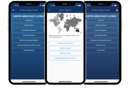 Orica’s Pocket Blast Guide app has been extended to meet the requirements of EMEA customers